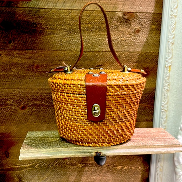 Bags Patricia Nash Straw Bag Poshmark